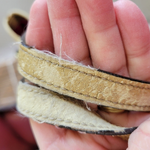 Coach Peyton Tattersall Tote ~ Well-Loved ~ Needs TLC ~ Hang Tag FINAL PRICE! - Picture 14 of 16